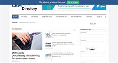 Desktop Screenshot of crmdirectory.com